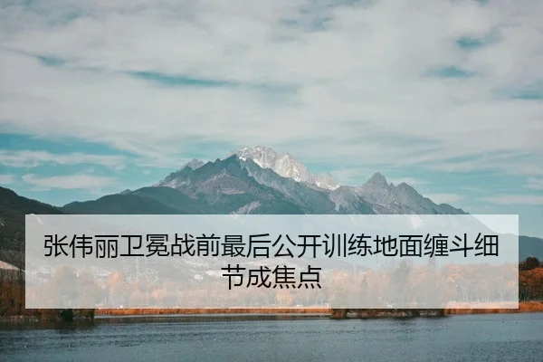 张伟丽卫冕战前最后公开训练地面缠斗细节成焦点